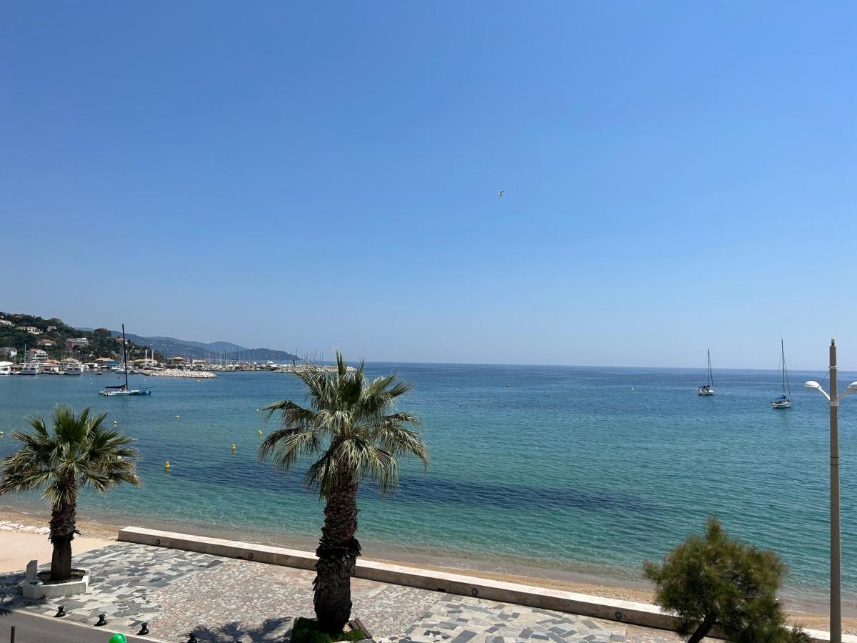 Premium Sea Front Apartment Le Lavandou Exterior foto